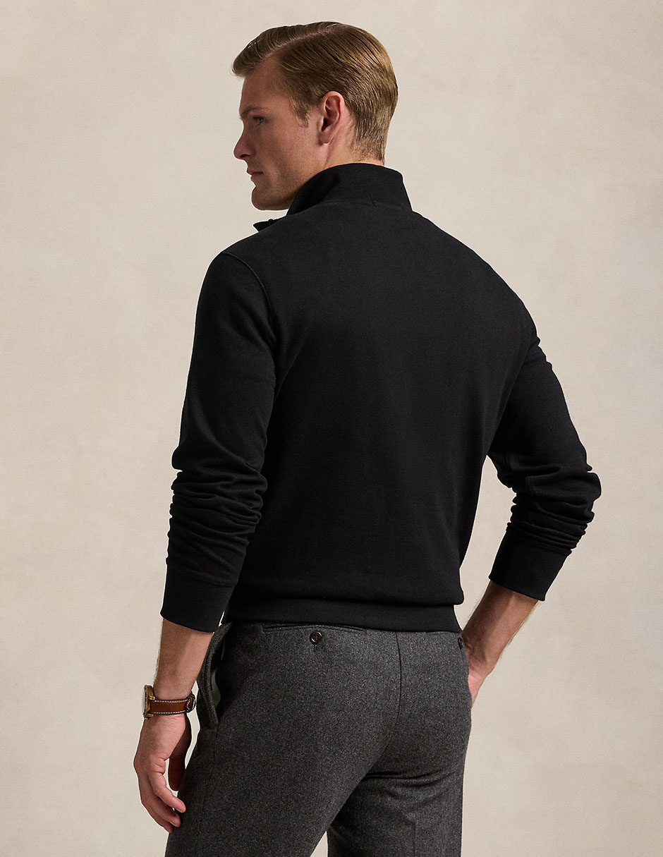 Suéter cuello con cierre para hombre 2