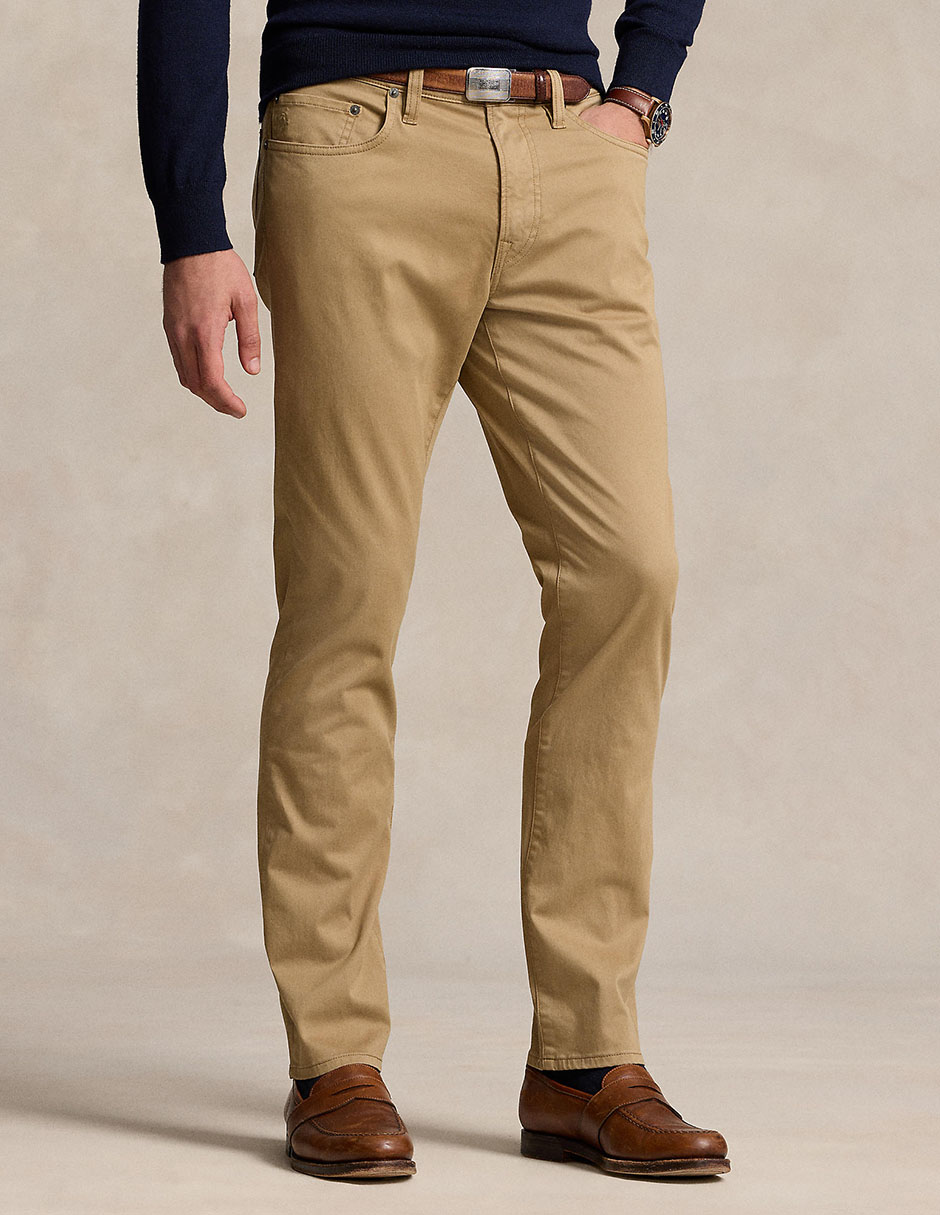 Pantalón slim de algodón para hombre Pantalón slim de algodón para hombre