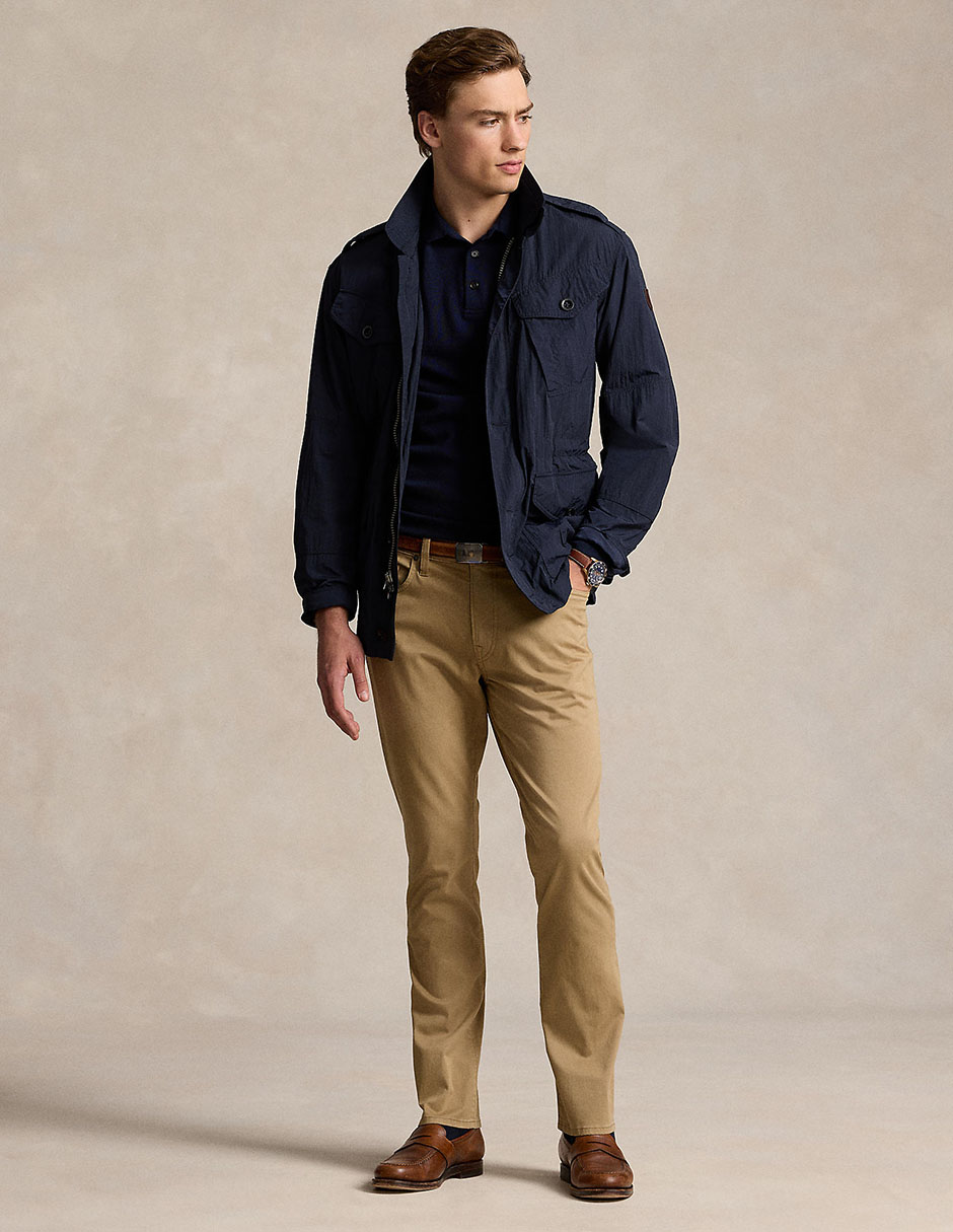 Pantalón slim de algodón para hombre 3