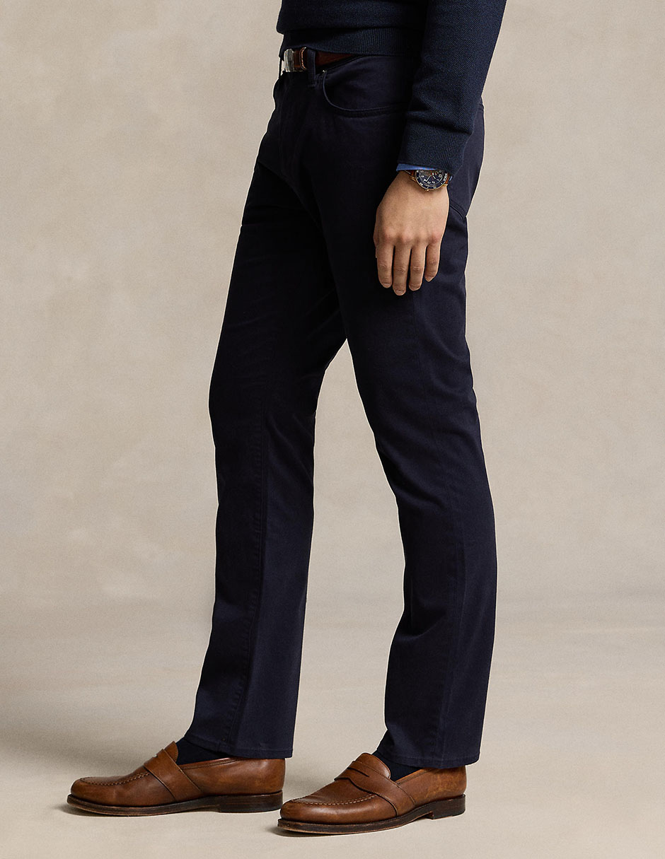 Pantalón slim de algodón para hombre 5