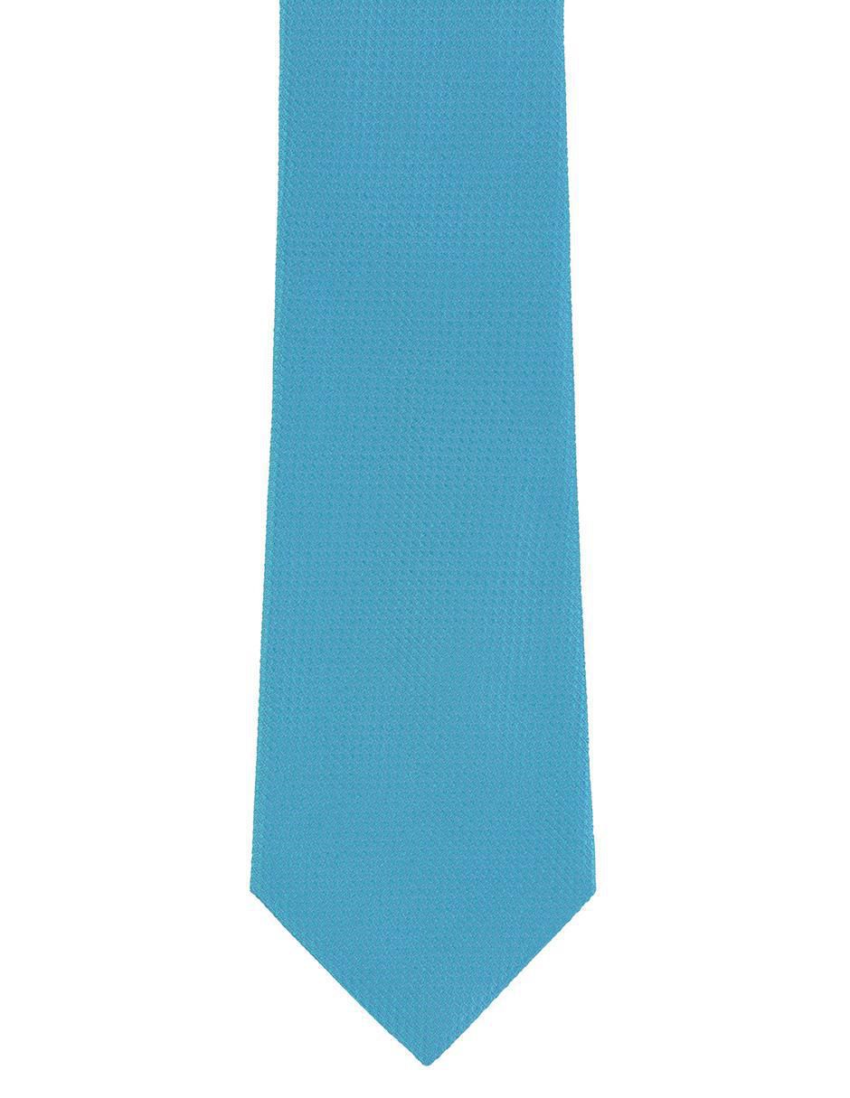 Corbata regular de seda estampado microprint para Hombre 2