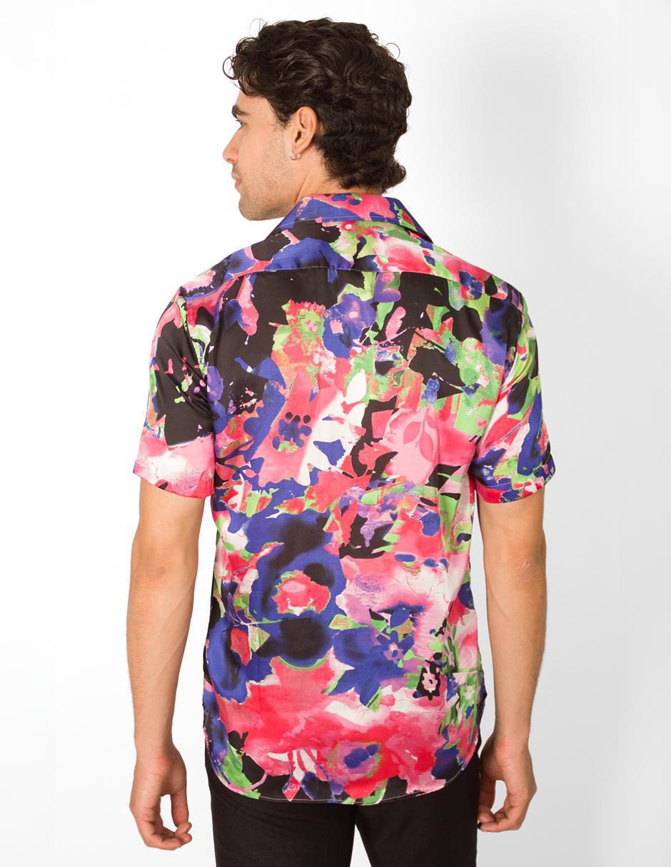 Camisa casual manga corta para hombre 3