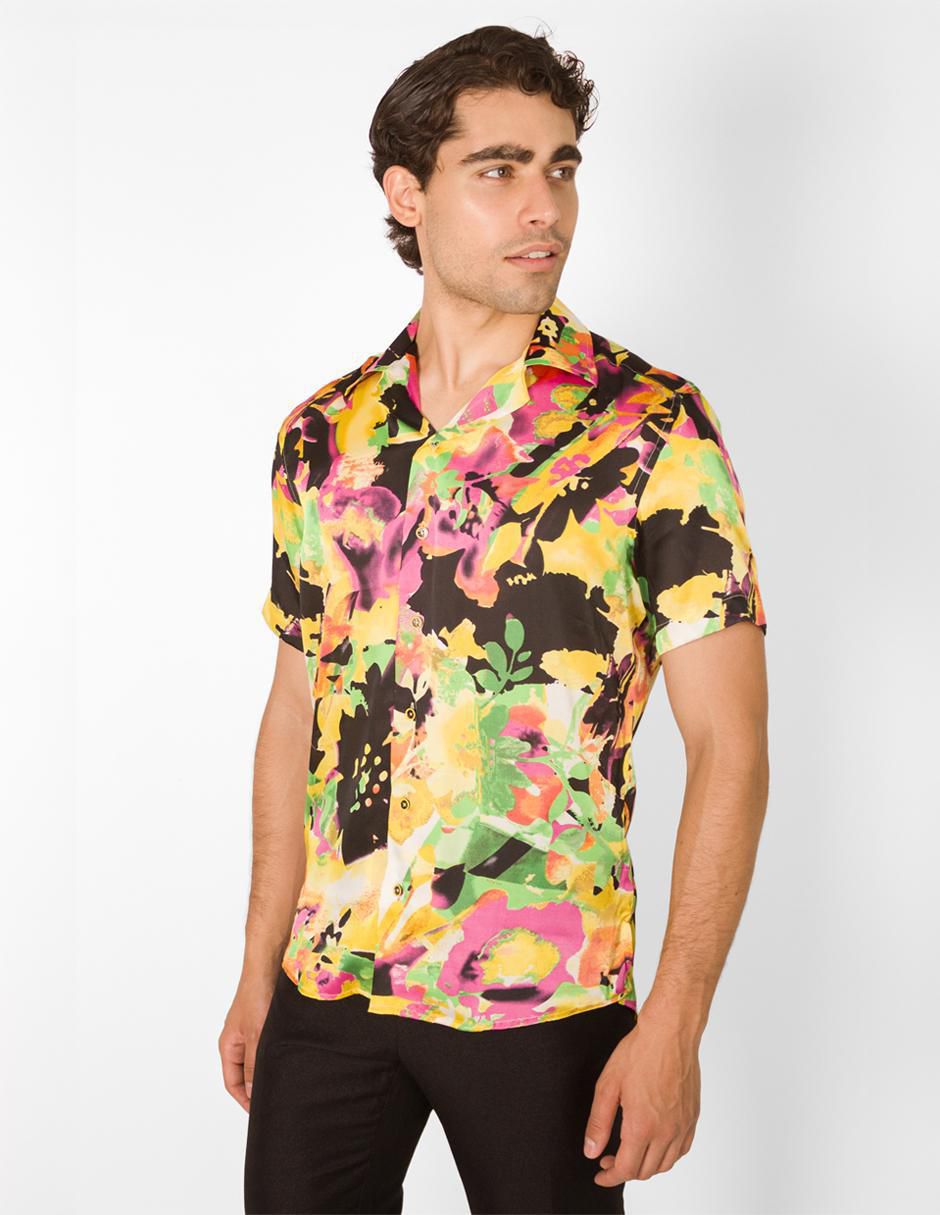 Camisa casual manga corta para hombre 2