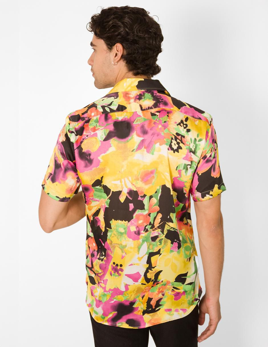 Camisa casual manga corta para hombre 3