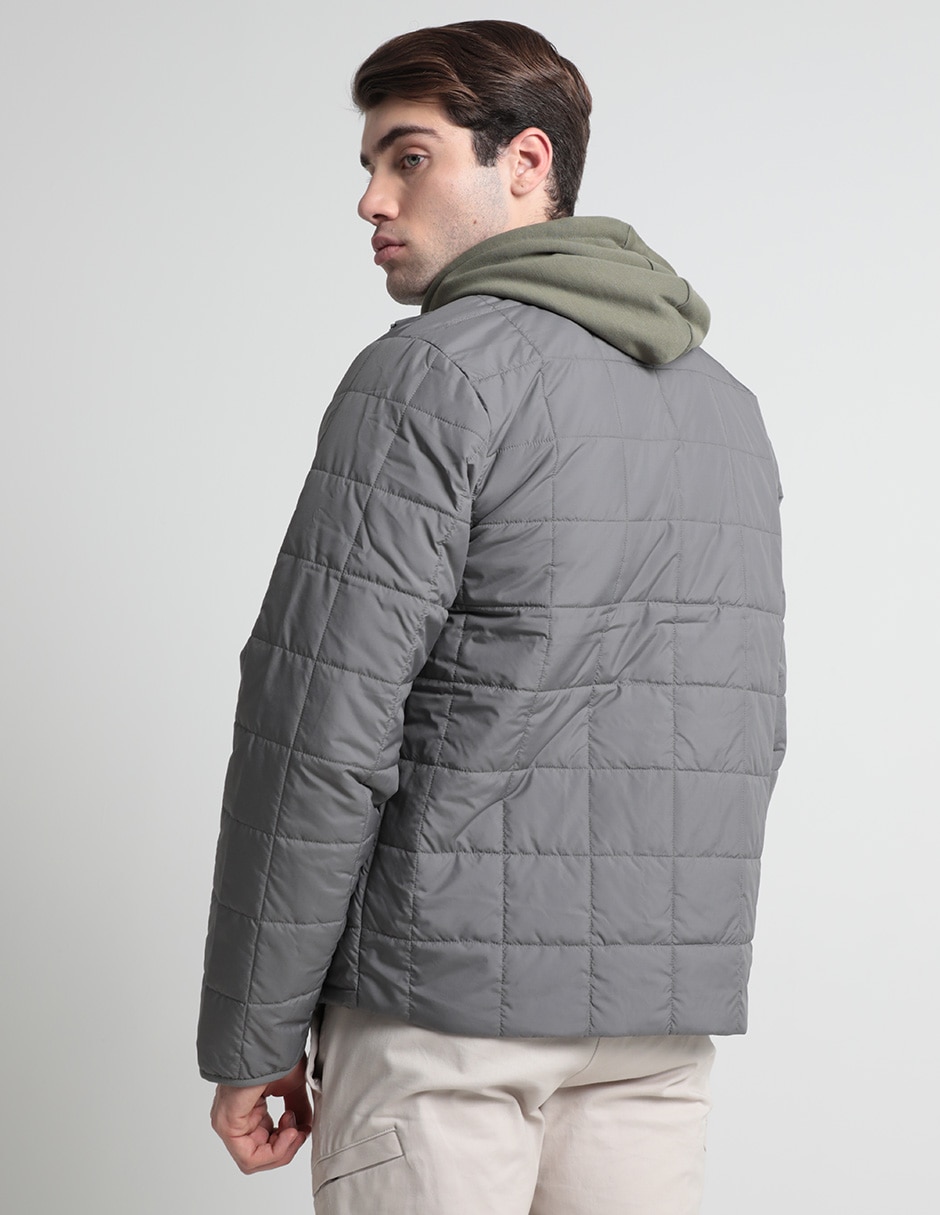 Chamarra casual con bolsillos para hombre 2