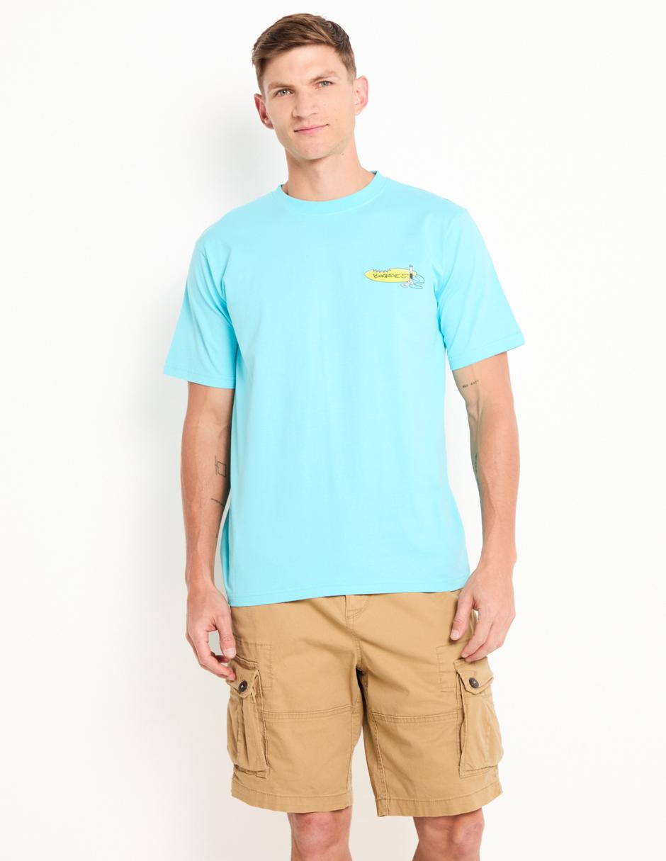 Playera cuello redondo para hombre