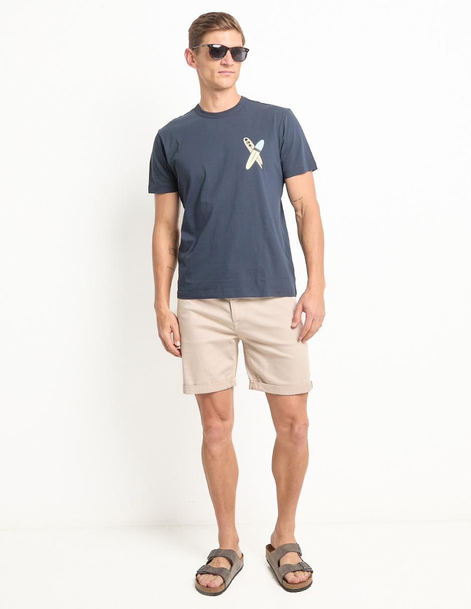 Playera cuello redondo para hombre 3