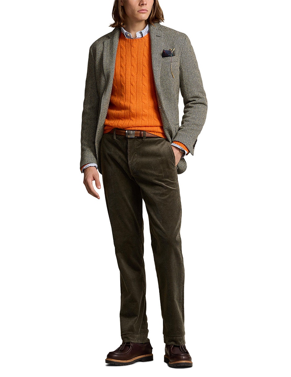 Pantalón slim de algodón para hombre 7