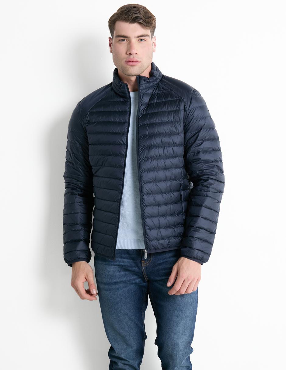 Chamarra acolchada con bolsillos para hombre Chamarra acolchada con bolsillos para hombre