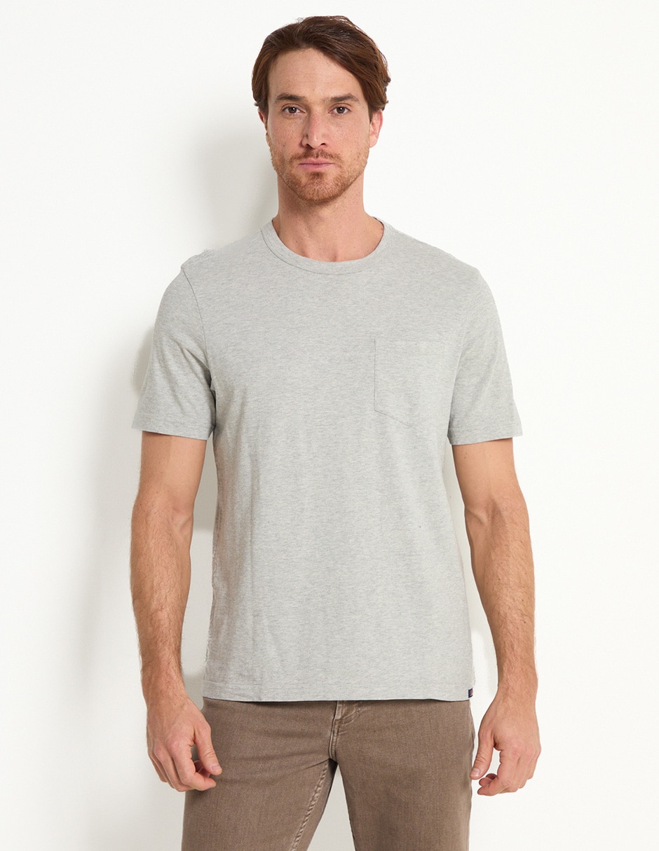 Playera cuello redondo para hombre