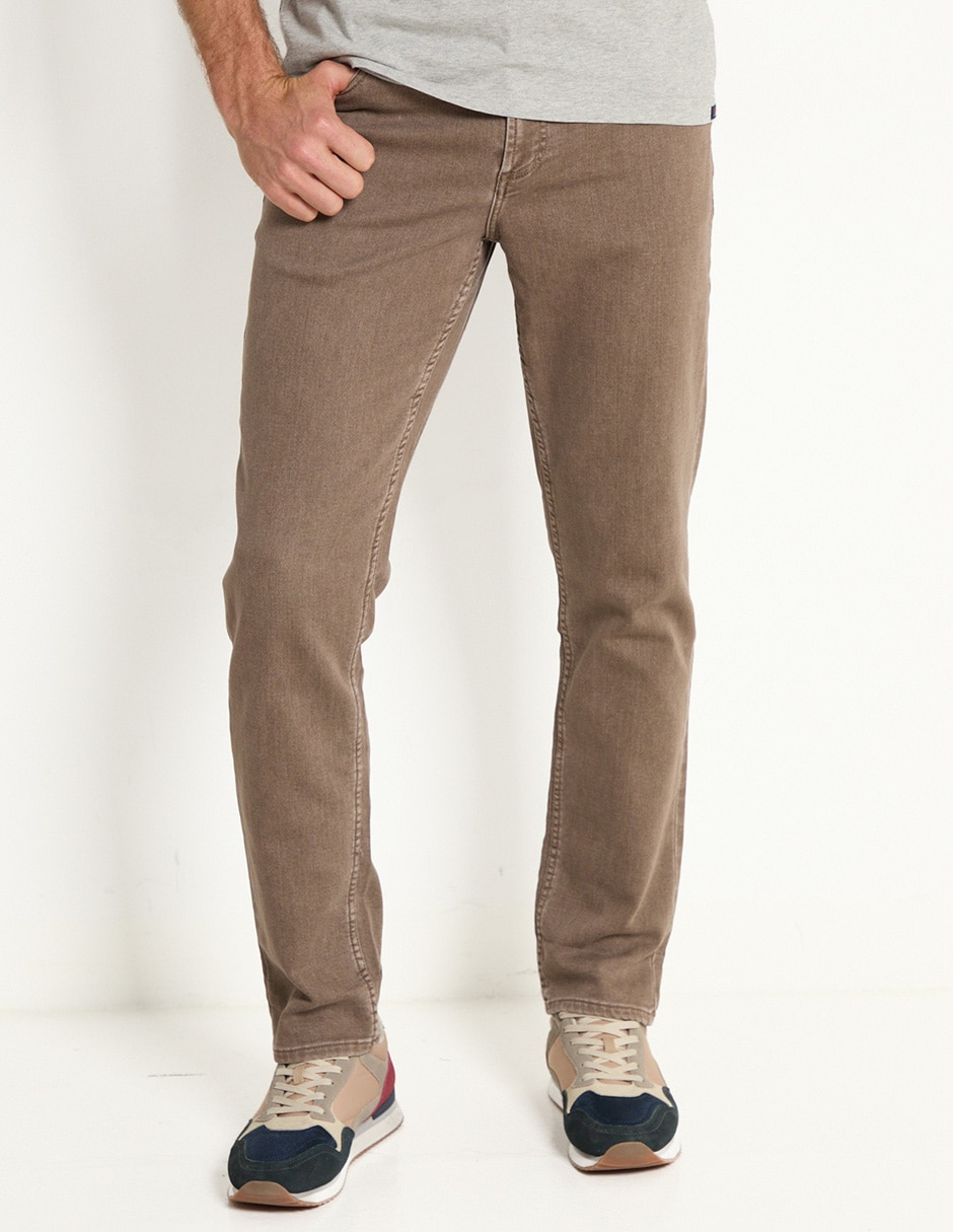 Pantalón slim de algodón para hombre Pantalón slim de algodón para hombre