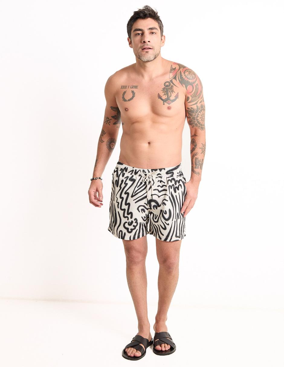 Traje de baño con bolsillos para hombre 3