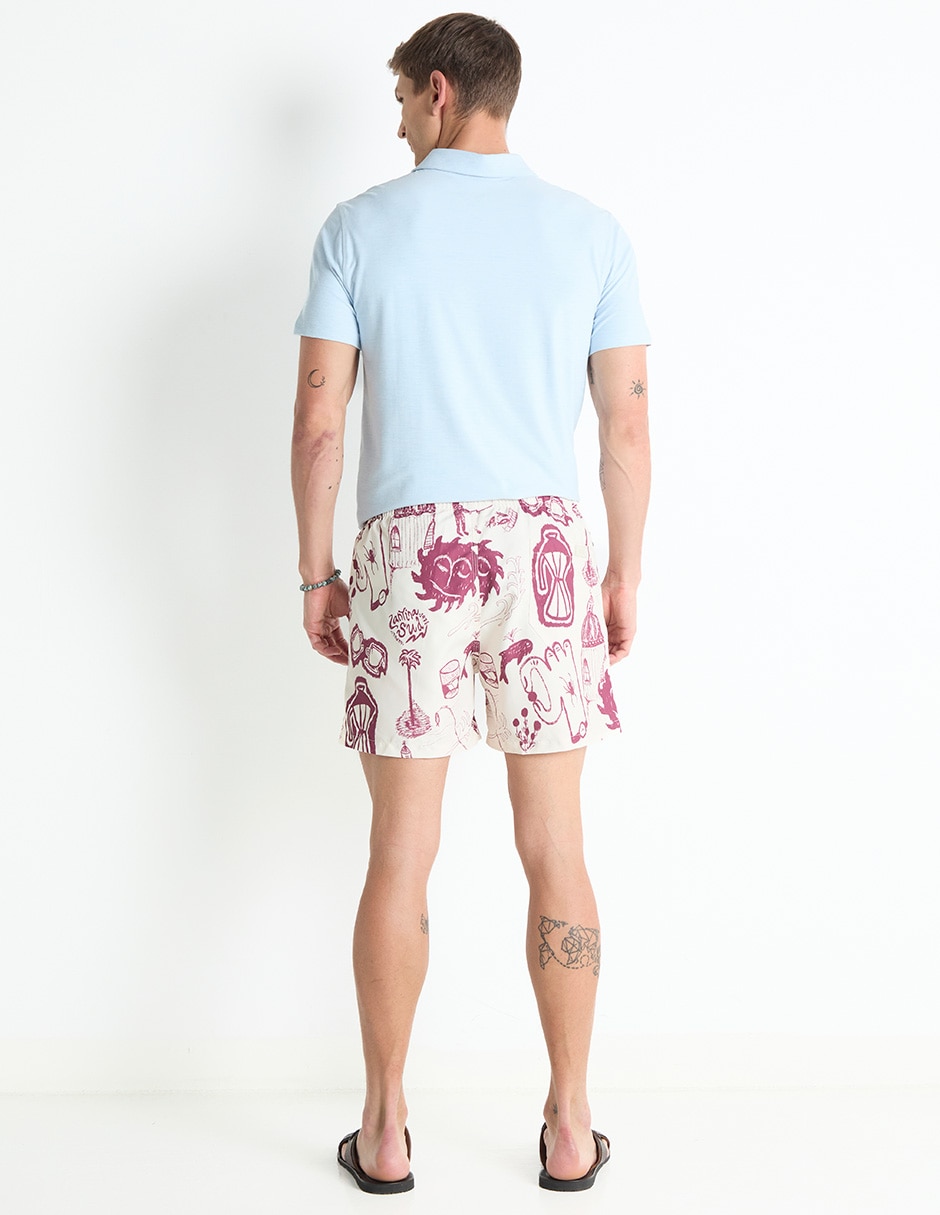 Traje de baño con bolsillos para hombre 2