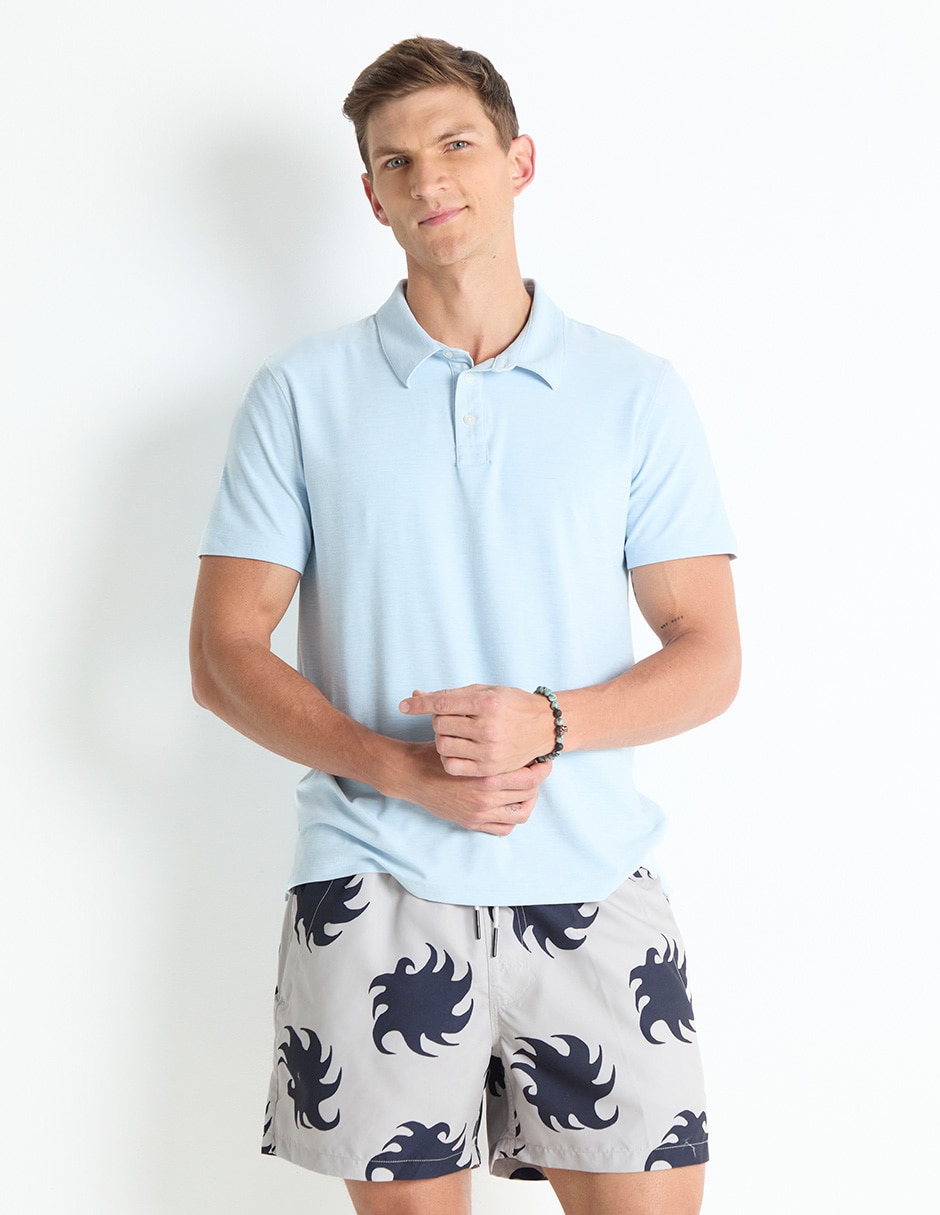 Traje de baño con bolsillos para hombre