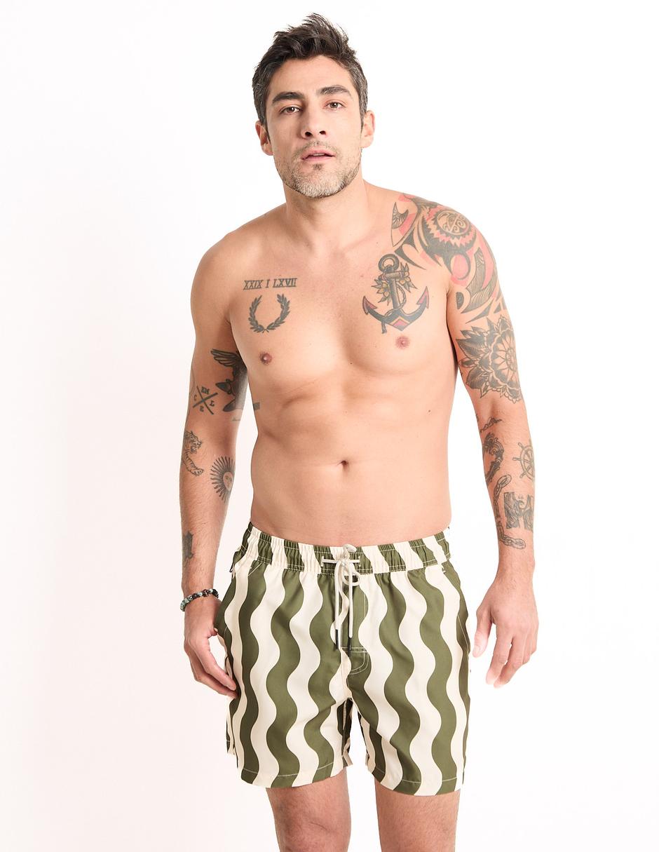 Traje de baño con bolsillos para hombre Traje de baño con bolsillos para hombre