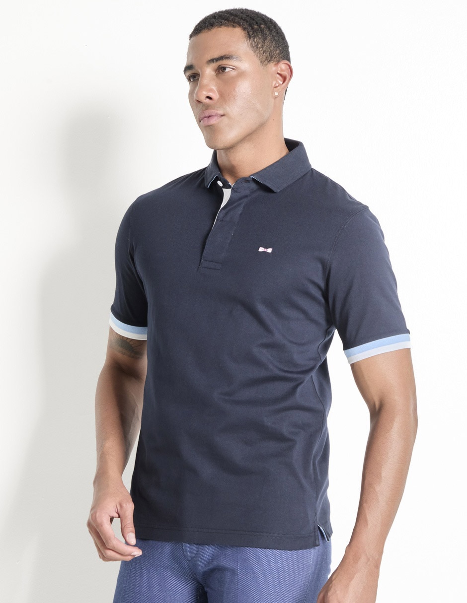 Playera tipo polo para hombre