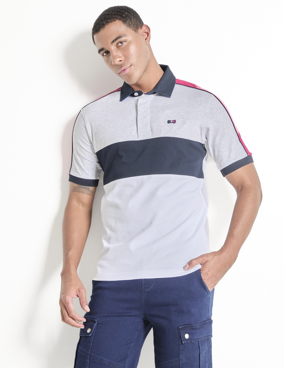 Playera tipo polo para hombre