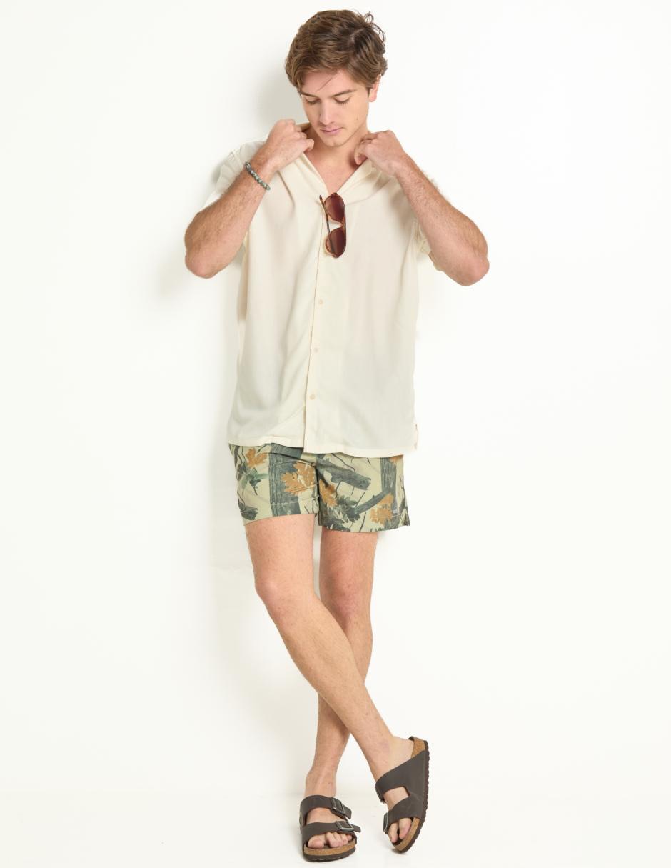 Camisa casual manga corta para hombre 3