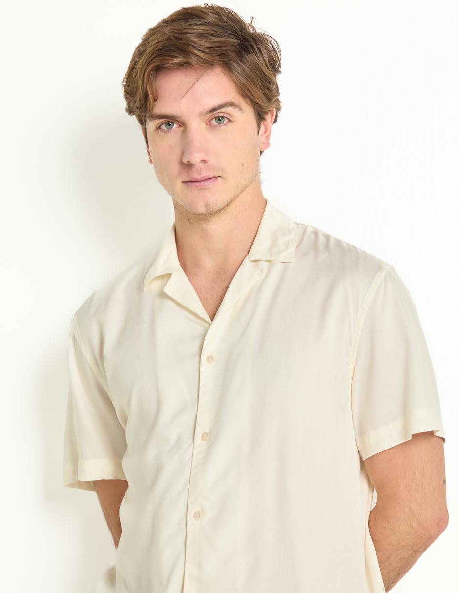 Camisa casual manga corta para hombre 4