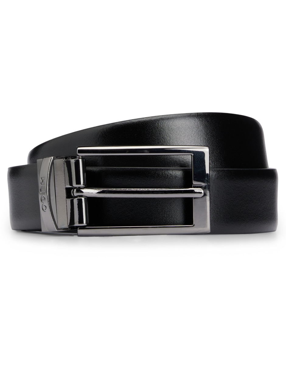 Cinturón de piel para hombre