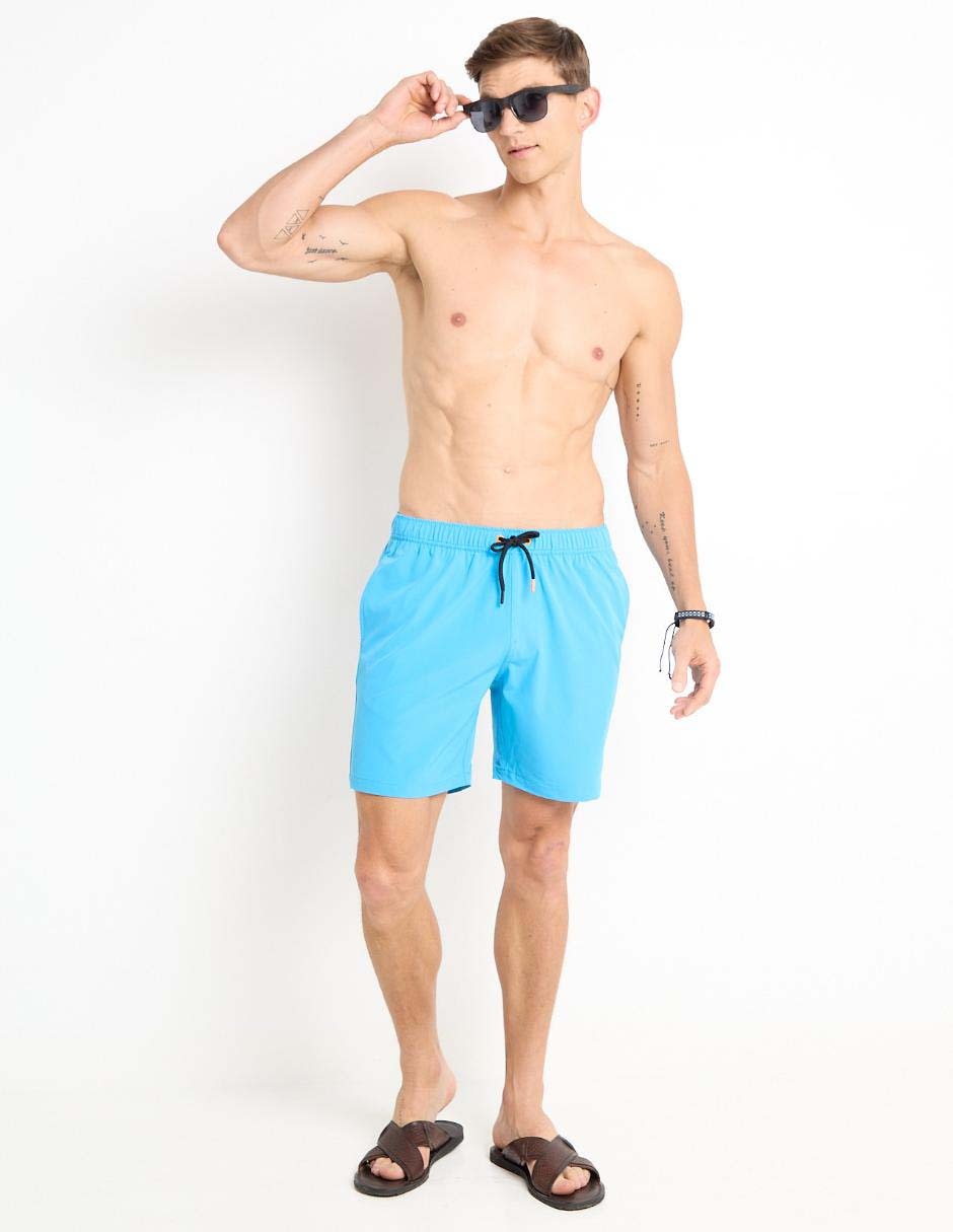 TRAJE DE BAÑO SAVE THE DUCK D, M, AZUL
