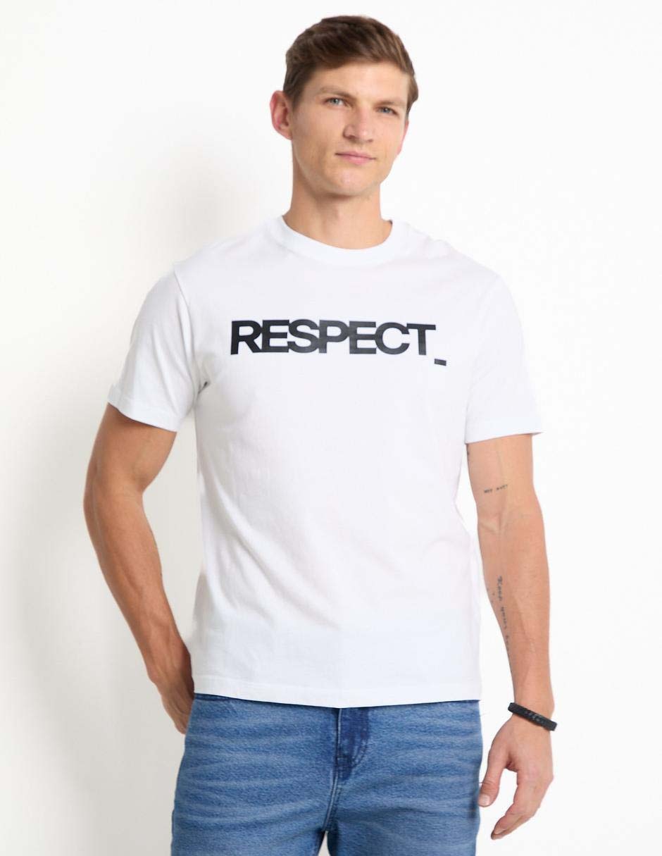 Playera cuello redondo para hombre