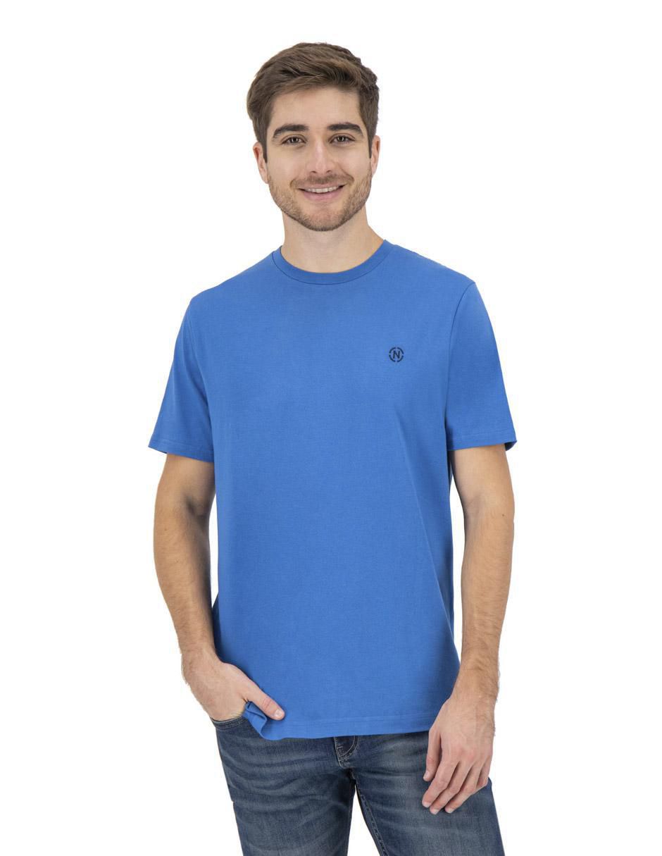 Playera Nautica NJCMBA2301 cuello redondo para hombre Playera Nautica NJCMBA2301 cuello redondo para hombre