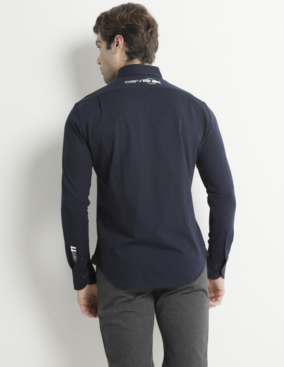 CAMISA SCAPPINO CSMO, 2XG, AZUL MARINO