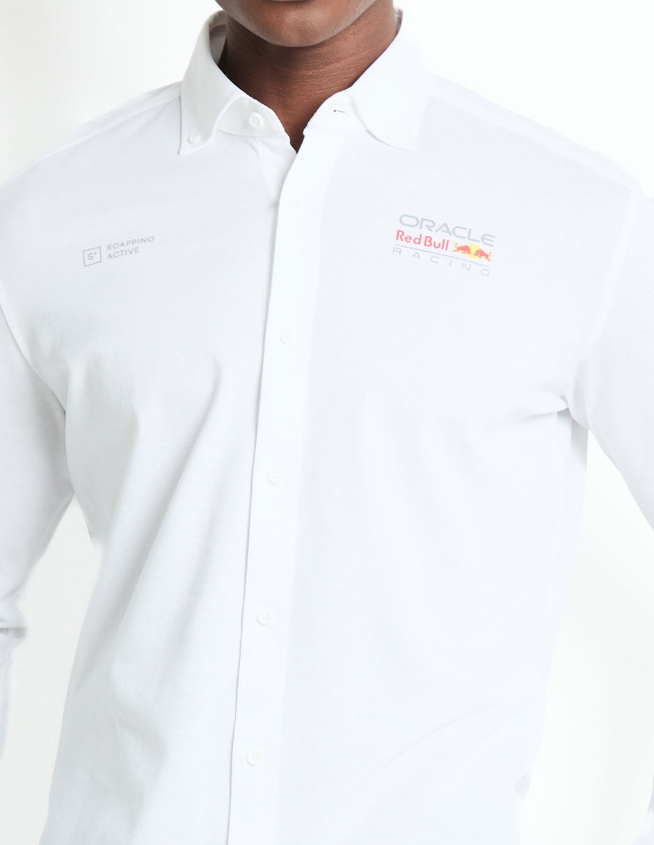 Camisa casual de algodón manga larga para hombre 4