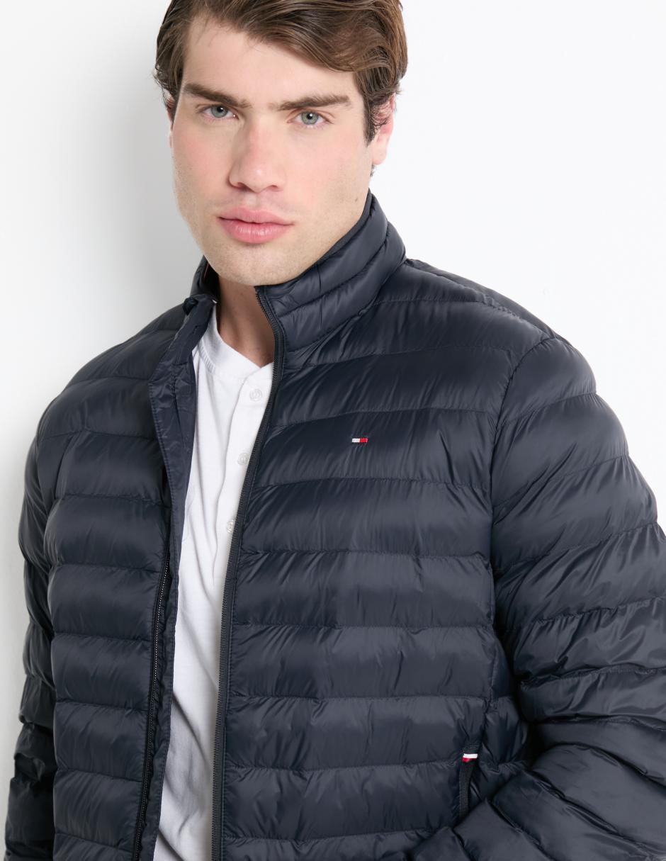 Chamarra acolchada con bolsillos para hombre 4