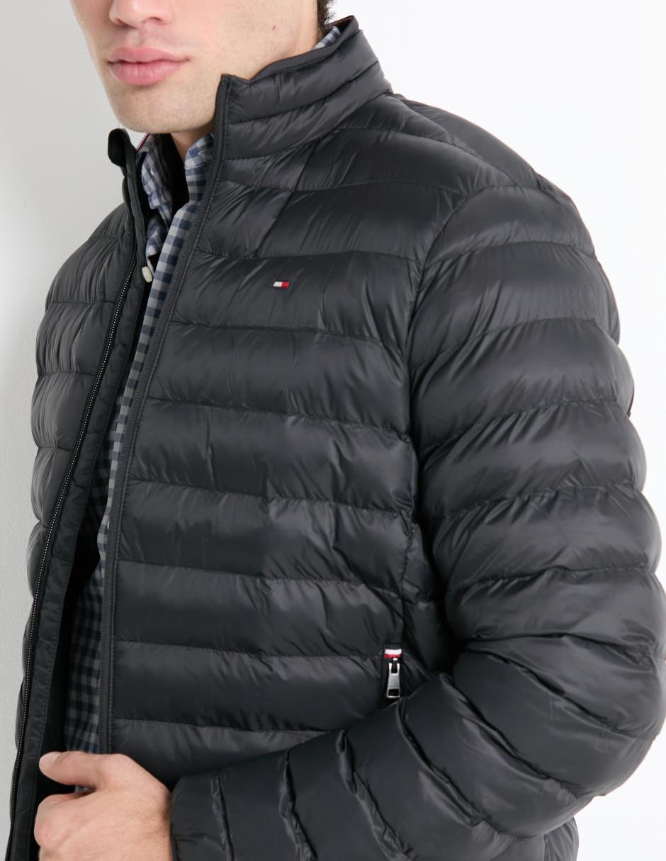 Chamarra acolchada impermeable capitonada para hombre 4