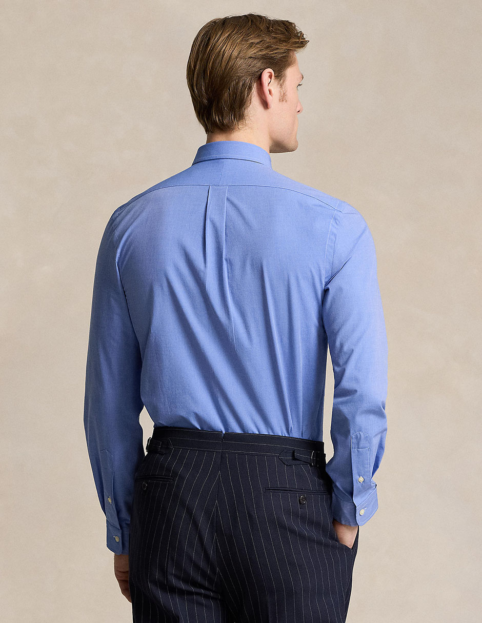 Camisa casual de algodón manga larga para hombre 2
