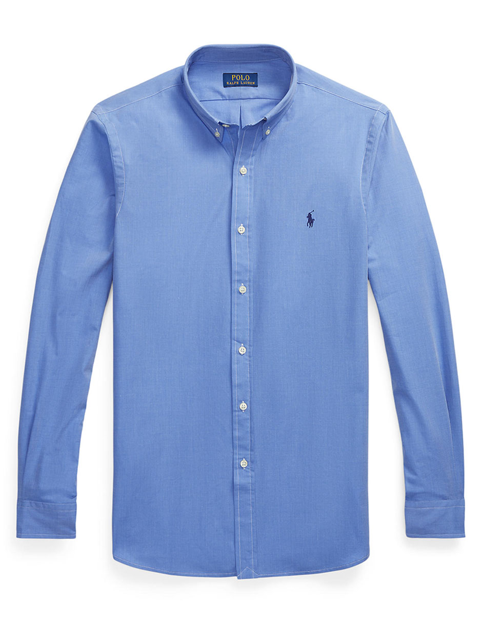 Camisa casual de algodón manga larga para hombre 5