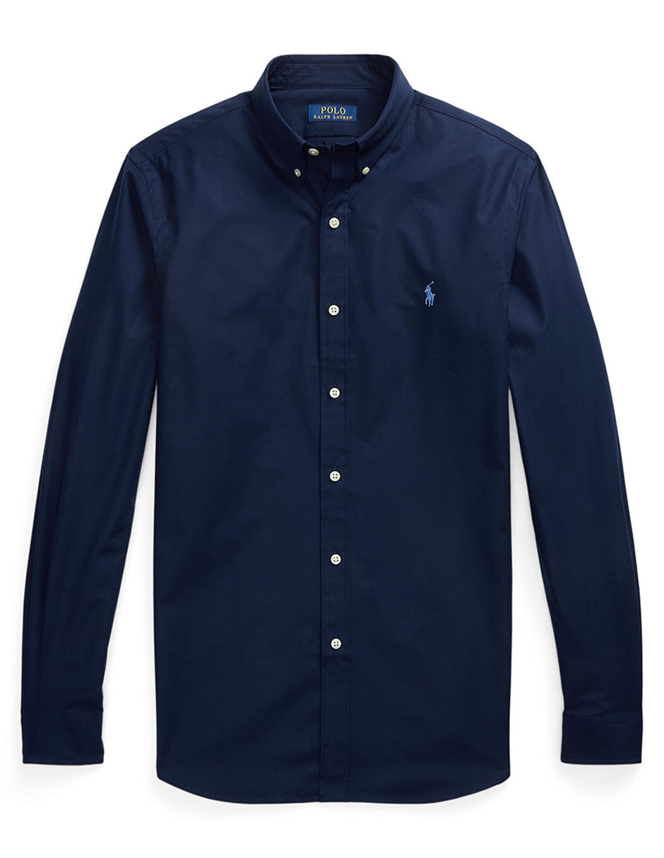 Camisa casual de algodón manga larga para hombre 5