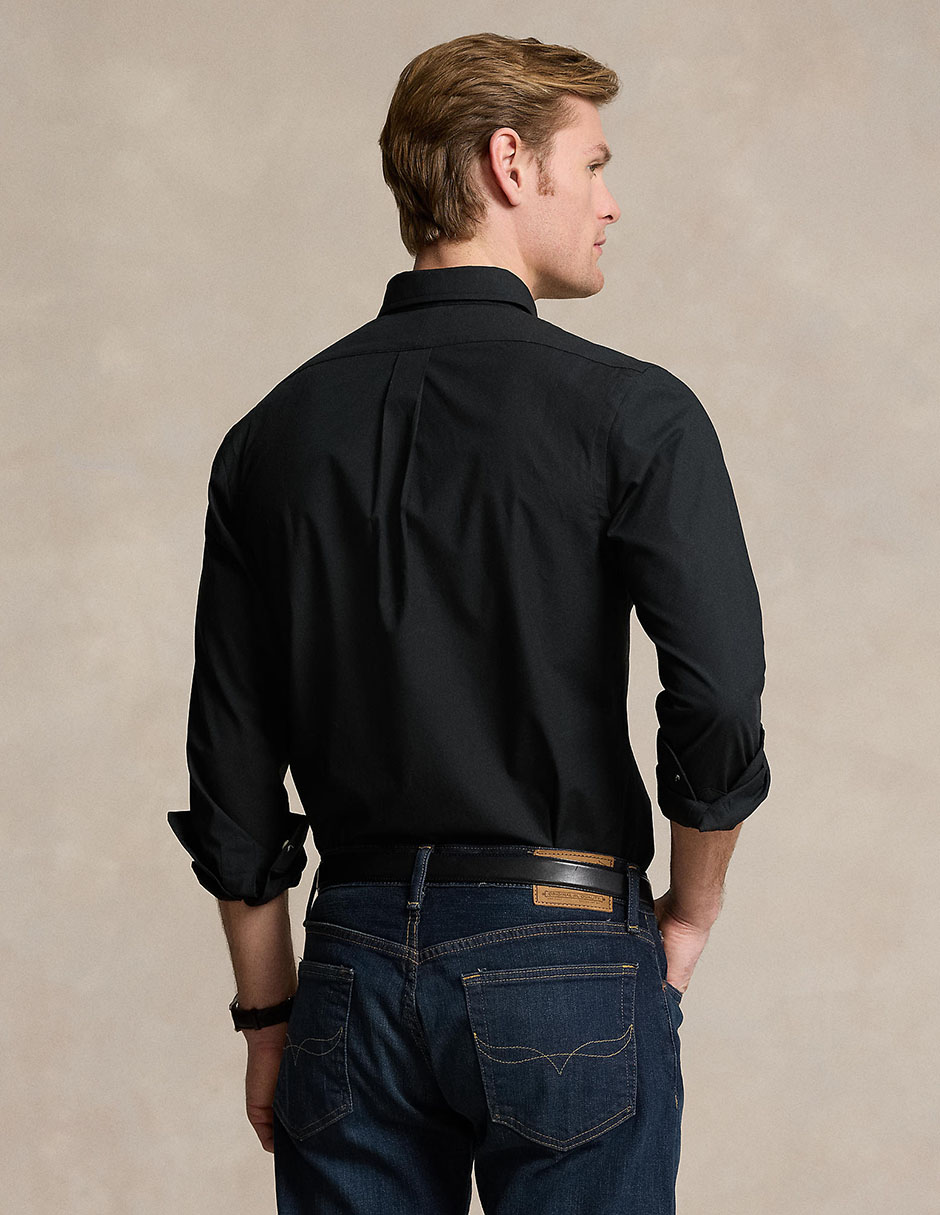 Camisa casual de algodón manga larga para hombre 2