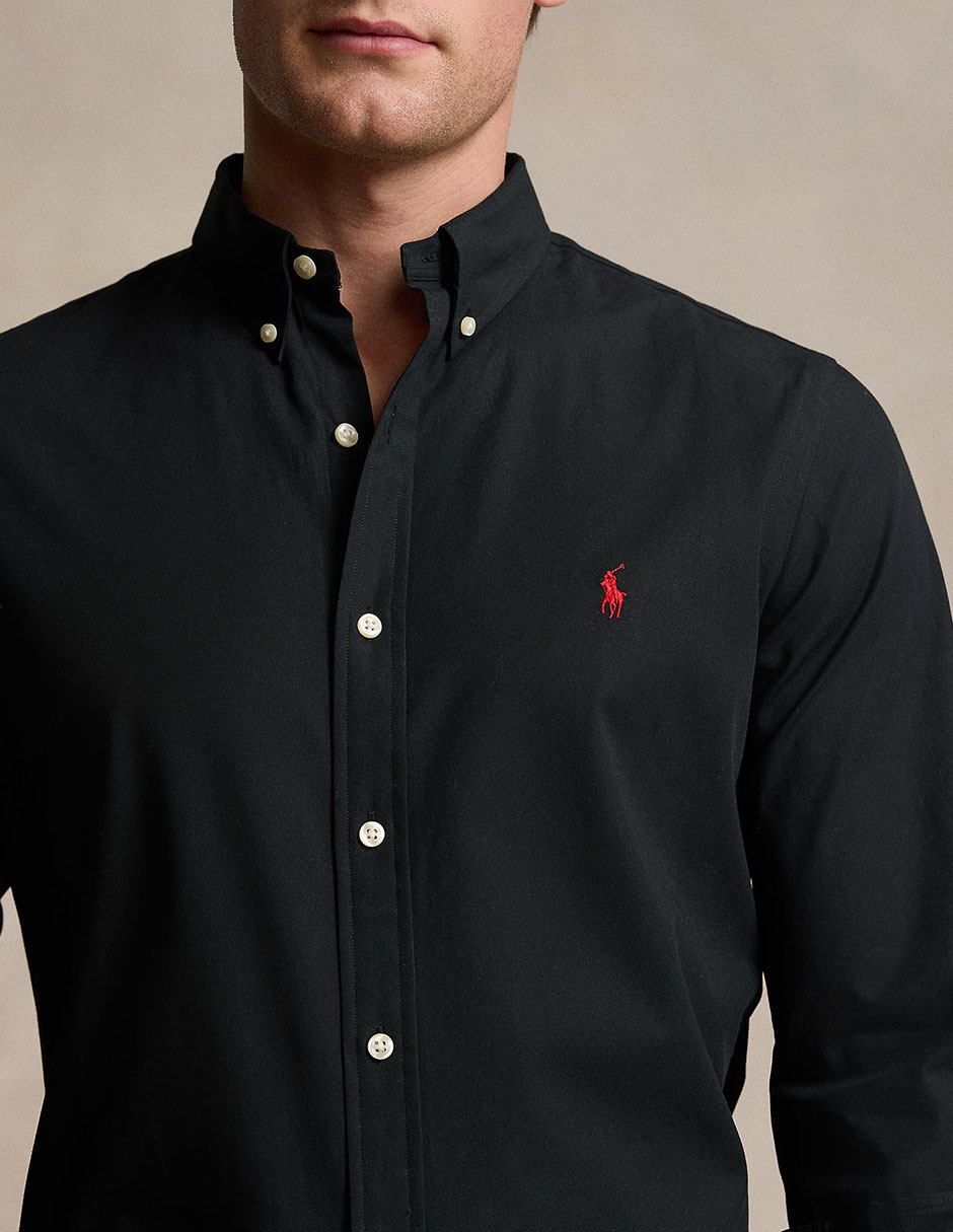 Camisa casual de algodón manga larga para hombre 3
