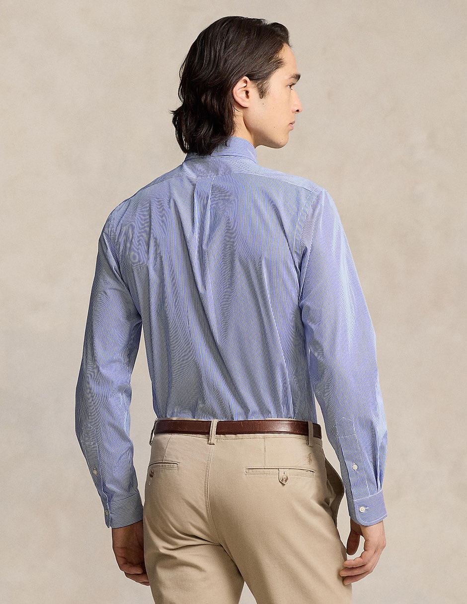 Camisa casual de algodón manga larga para hombre 2