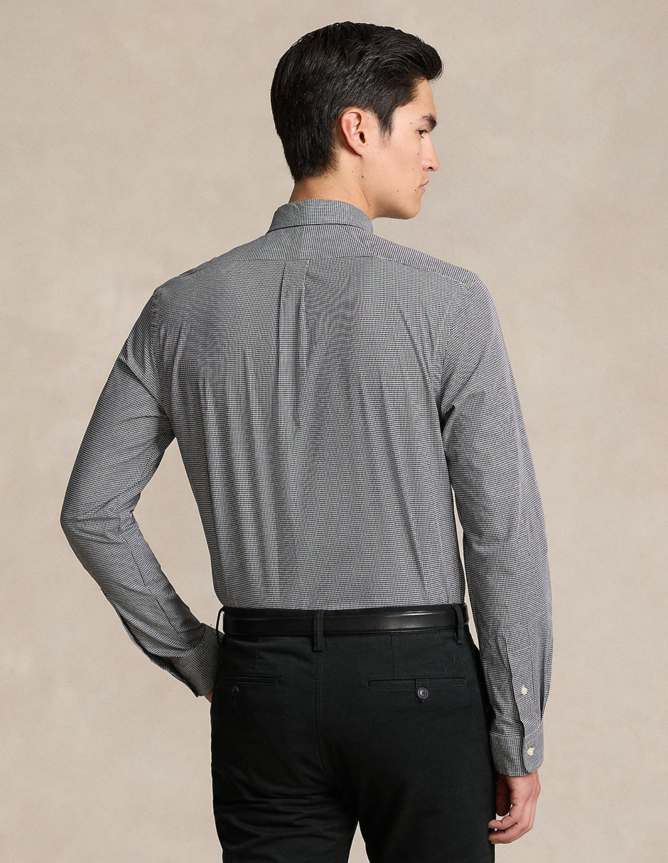 Camisa casual de algodón manga larga para hombre 2