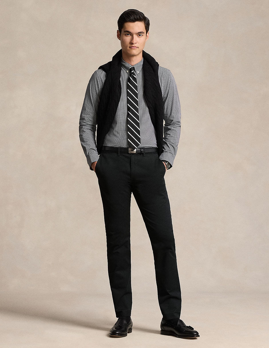 Camisa casual de algodón manga larga para hombre 4