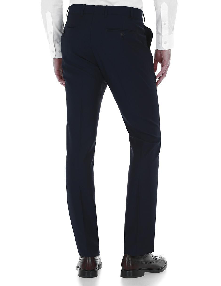 Pantalón business casual slim de lana para hombre 2