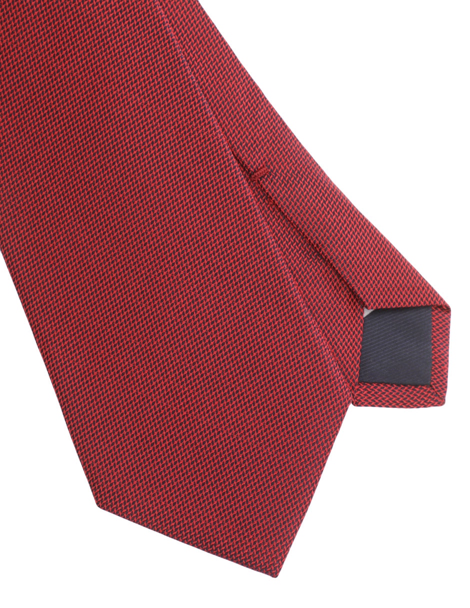 Corbata regular de seda estampada para hombre 3