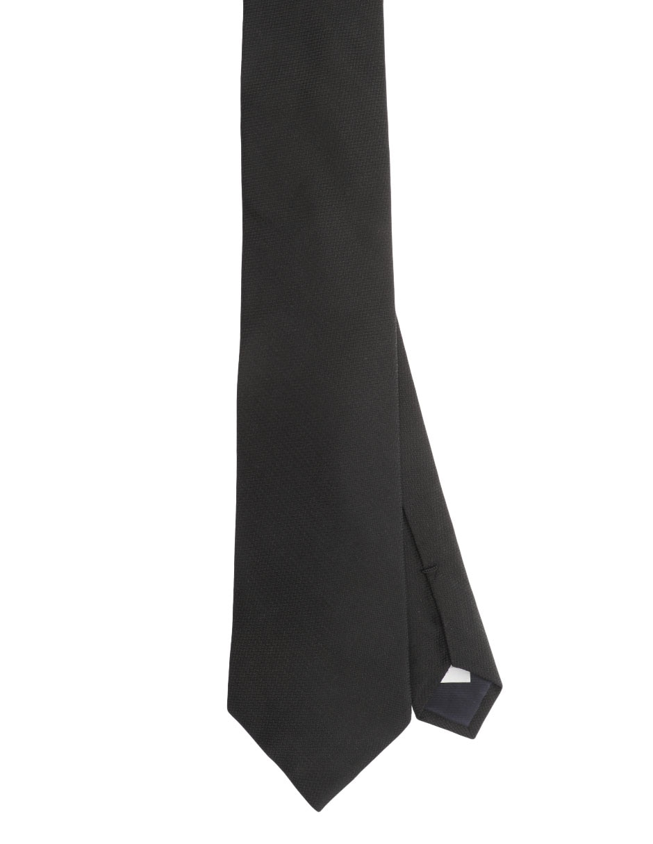 Corbata regular de seda estampada para hombre