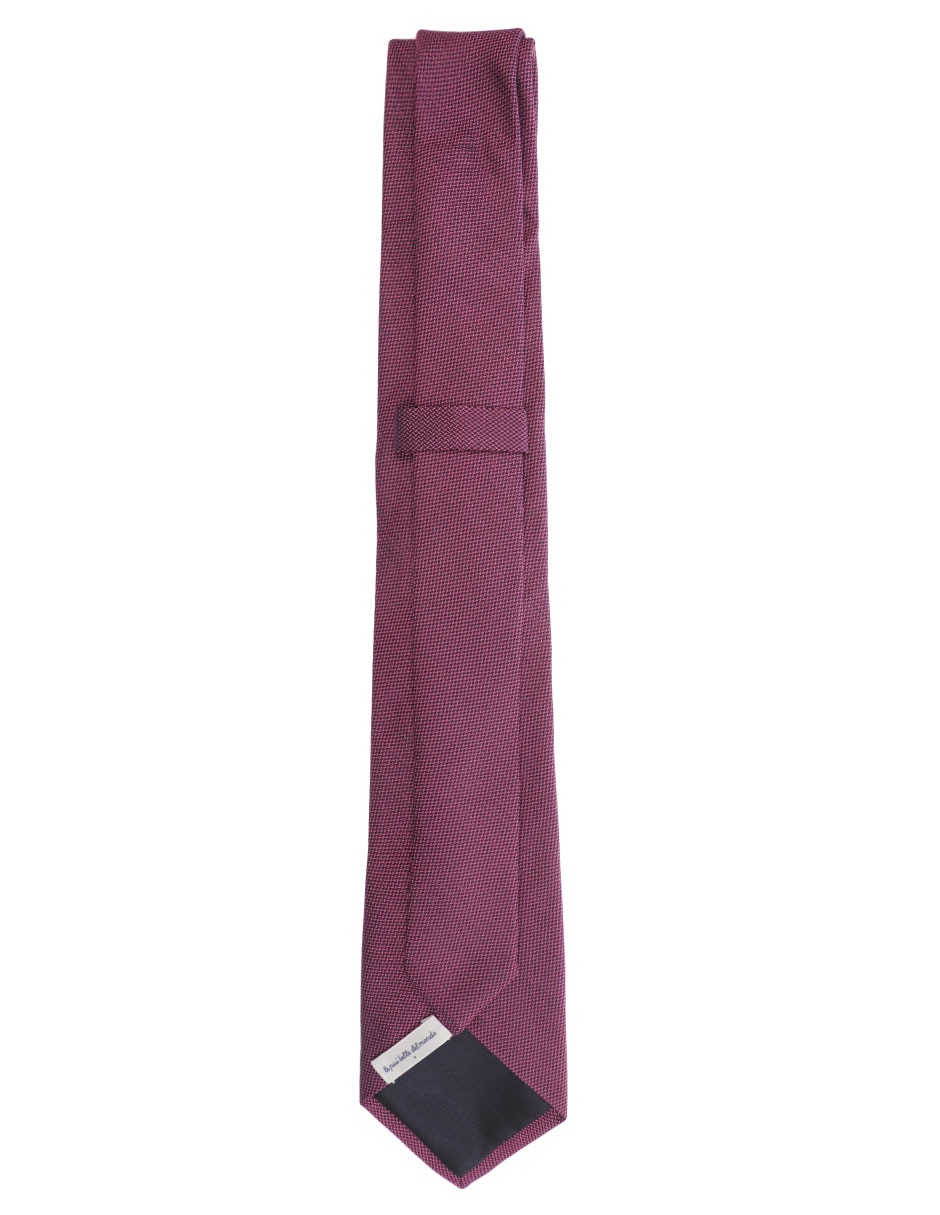 Corbata regular de seda estampada para hombre 2