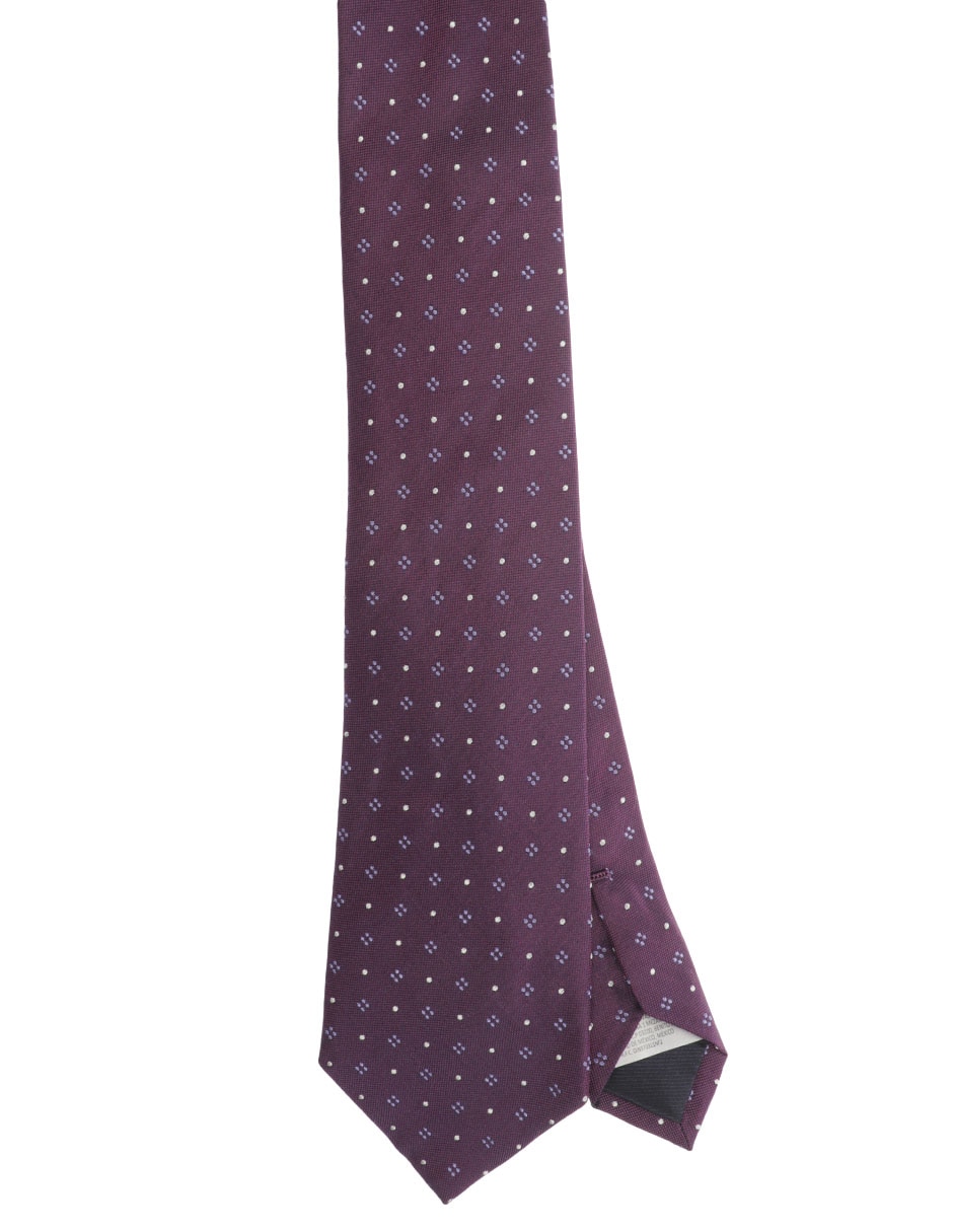 Corbata regular de seda estampado floral para hombre Corbata regular de seda estampado floral para hombre