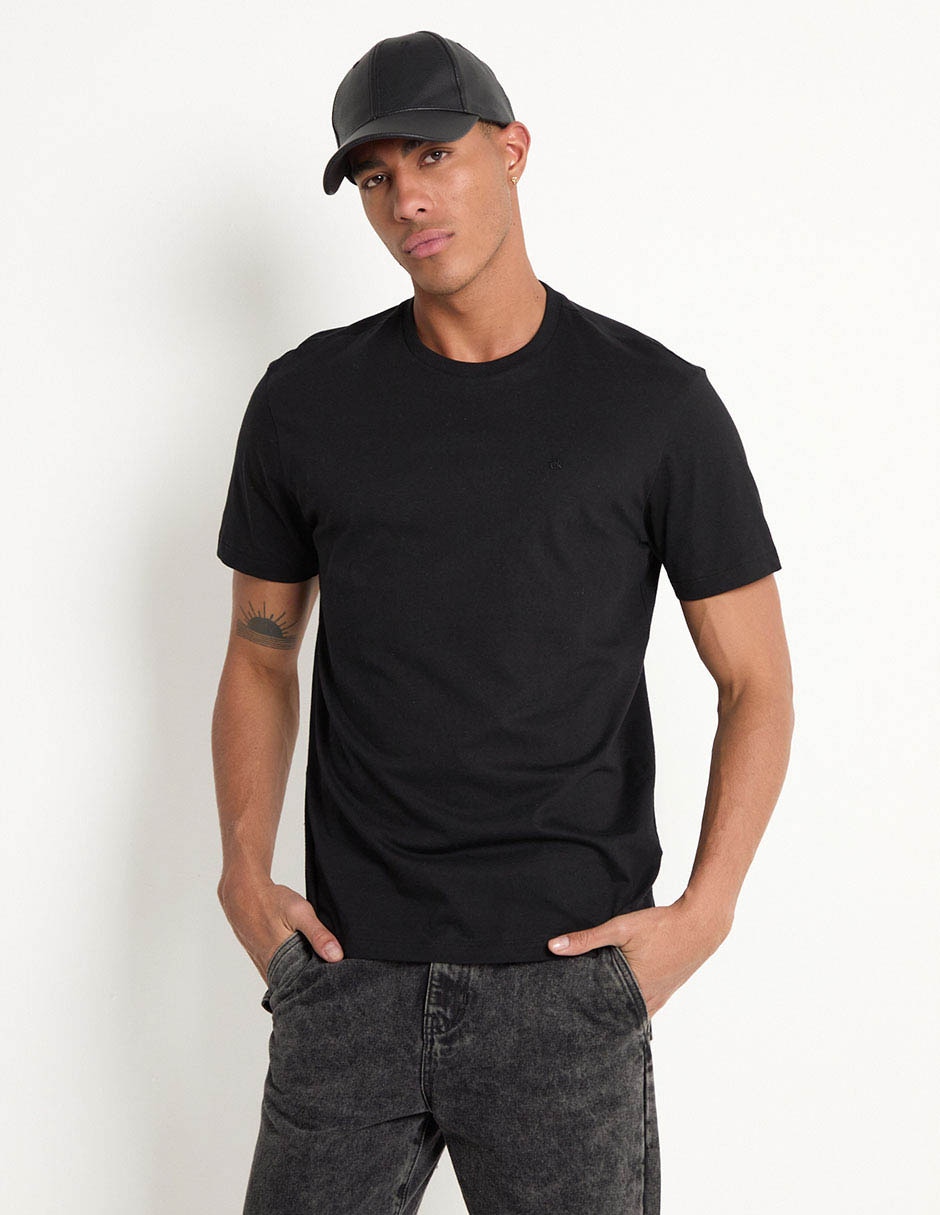 Playera cuello redondo para hombre
