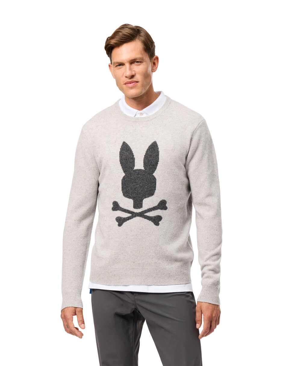 Sueter Psycho Bunny cuello redondo para hombre