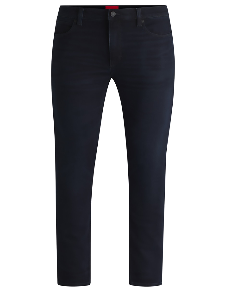 Jeans slim lavado obscuro para hombre 5