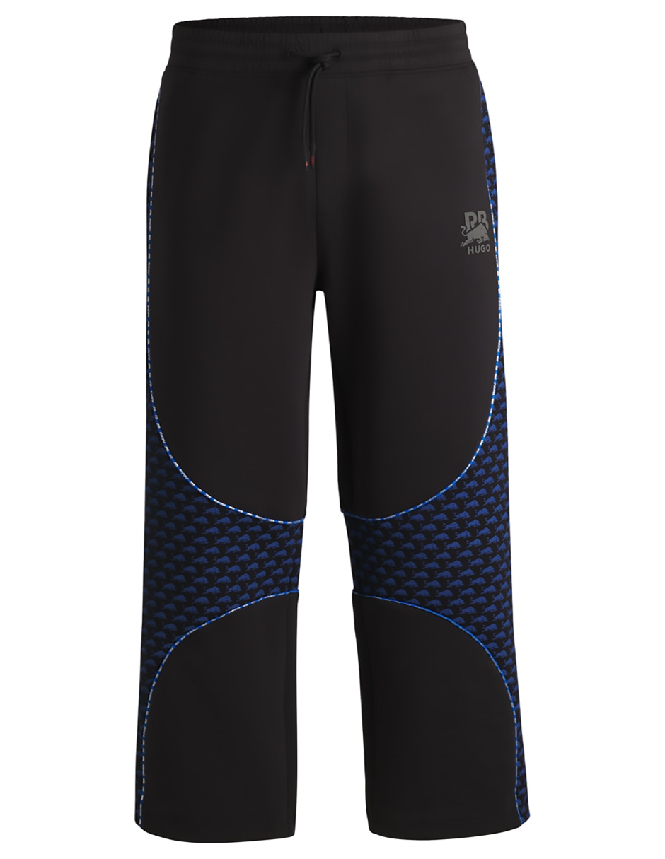 Pants regular con cinta para hombre 5