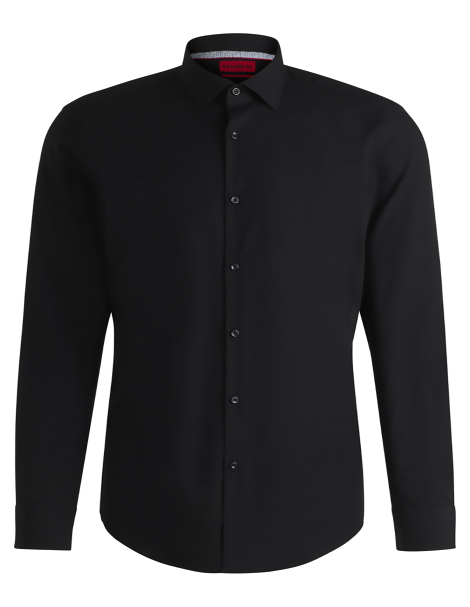Camisa casual de algodón manga larga para hombre 2