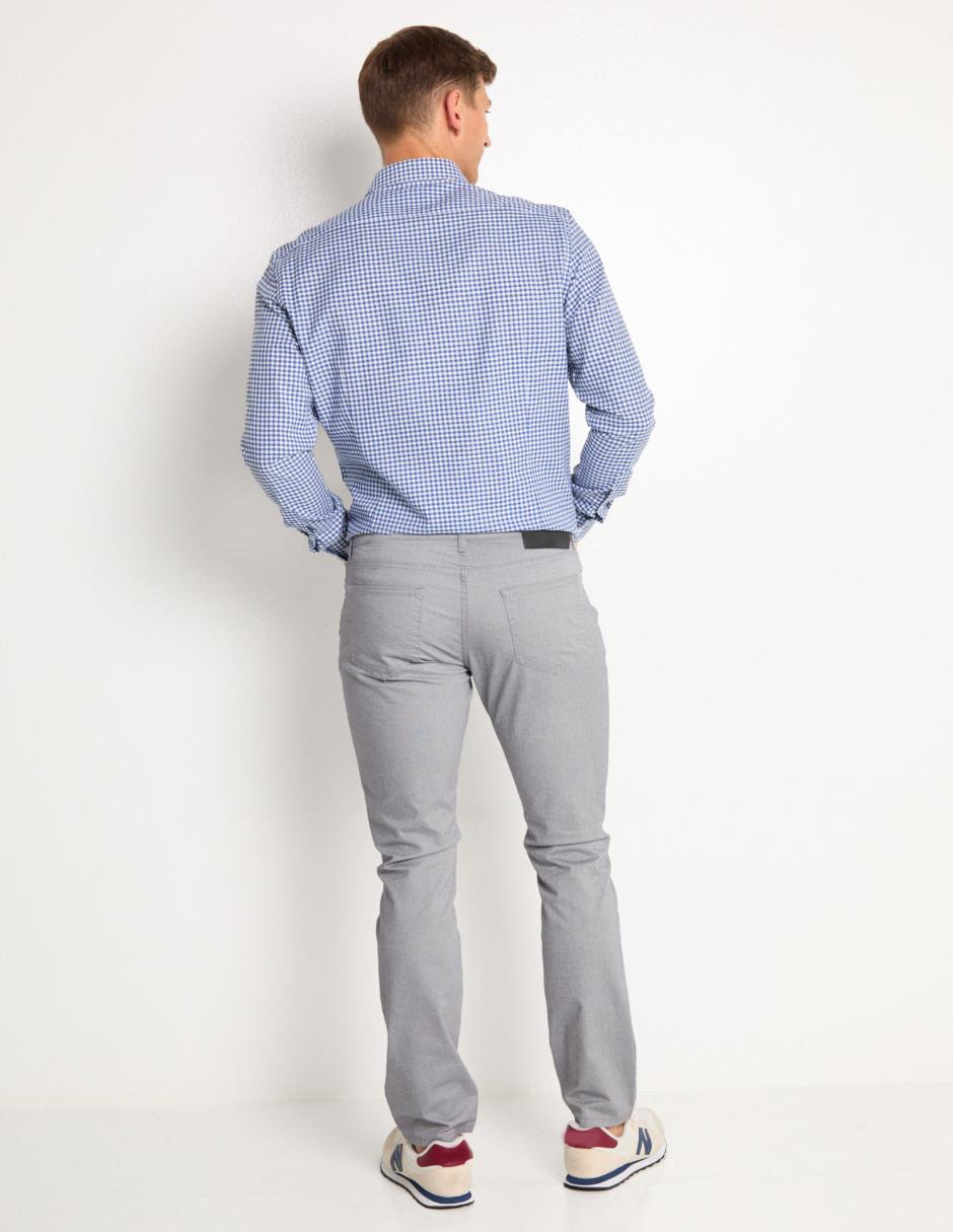 Pantalón slim de algodón para hombre 2